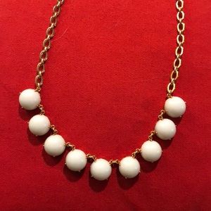 J. Crew Factory Opaque Bauble Necklace